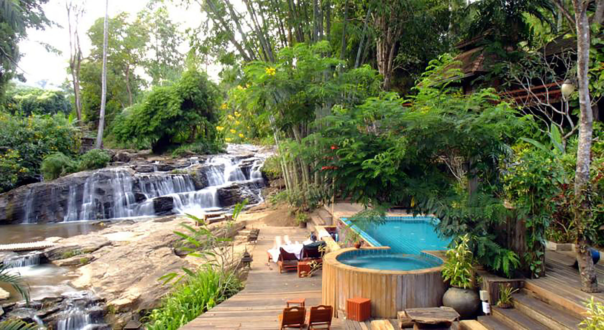 Sukantara Cascade Resort And Spa Mae Rim Exterior photo